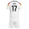 Tenue Enfant Allemagne Wirtz 17 Domicile UEFA Euro 2024 (+ Short)
